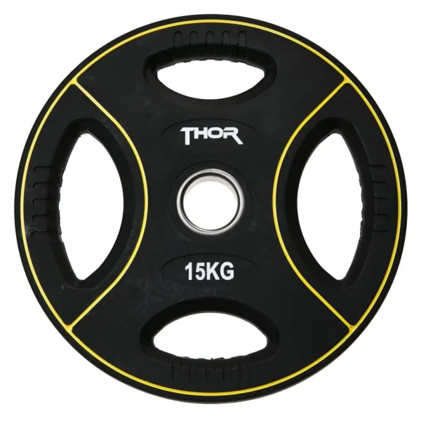 Thor Fitness Gewichtsscheibe mit Griff 15kg (1 Stk)