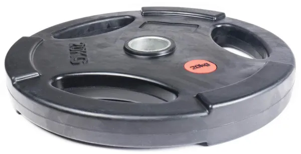 Nordic Fighter Eisen / Gummi Gewichtsscheiben Griff 10kg / 50mm (1 Stk)